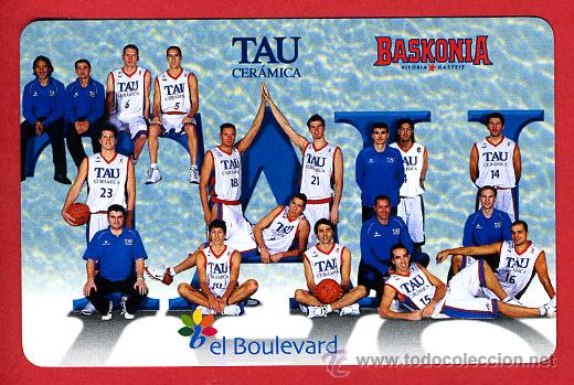Collectables Calendars: CALENDARIO FOURNIER, PUBLICIDAD TAU CERAMICA BALONCESTO , 2006 ,ORIGINAL , CAL4935