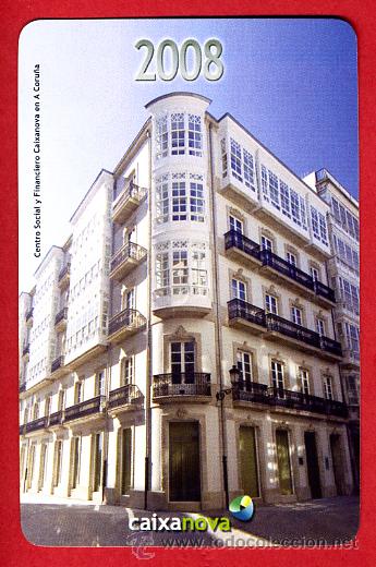 Collectables Calendars: CALENDARIO FOURNIER, PUBLICIDAD CAIXANOVA  , 2008 ,ORIGINAL , CAL4942