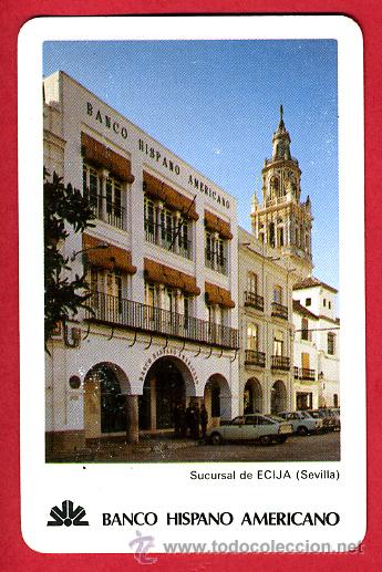 Coleccionismo Calendarios: CALENDARIO FOURNIER, PUBLICIDAD, BANCO HISPANO AMERICANO , 1981  ,ORIGINAL ,CAL4977