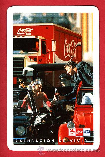 Coleccionismo Calendarios: CALENDARIO FOURNIER, PUBLICIDAD, COCA COLA , 1992 ,ORIGINAL ,CAL5014
