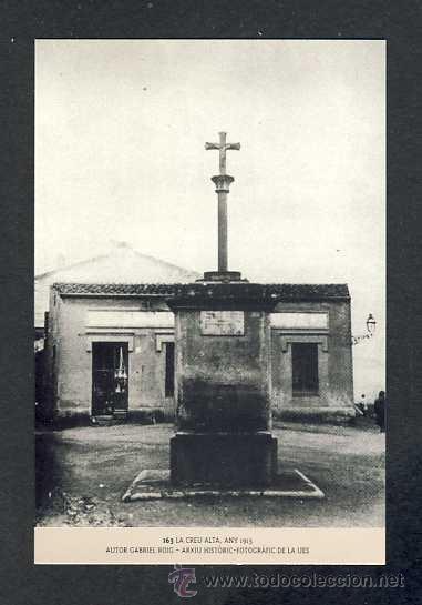 Coleccionismo calendarios: Calendario Imatges del Sabadell antic del 2009: La Creu Alta, any 1913 (num.163)