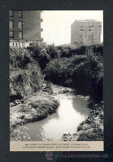 Coleccionismo calendarios: Calendario Imatges del Sabadell antic del 2009: La Riereta, actualment Llac Center, 1978 (num.164)