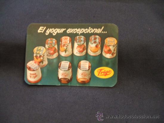 Colecionismo Calend&aacute;rios: CALENDARIO DE BOLSILLO - EL YOGUR EXCEPCIONAL - FRIGO - 1972 -