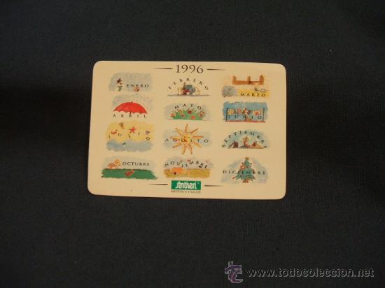 Colecionismo Calend&aacute;rios: CALENDARIO DE BOLSILLO - SANTIVERI - 1996 -