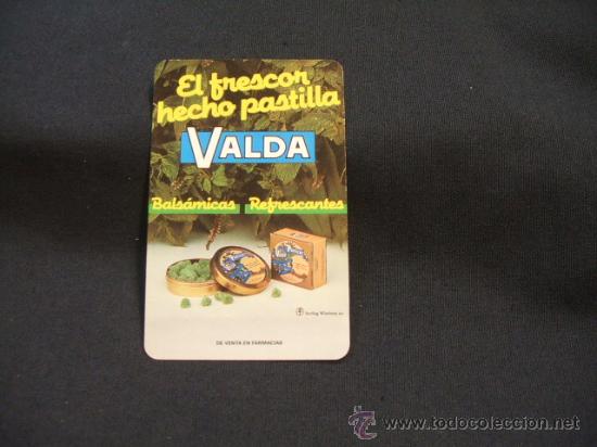 Collectables Calendars: CALENDARIO DE BOLSILLO - EL FRESCOR HECHO VAINILLA - VALDA - 1990 -
