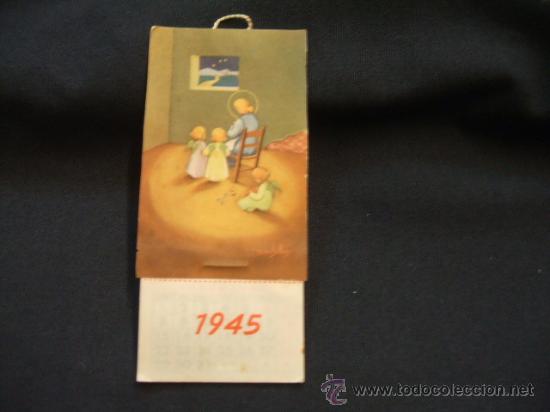 Coleccionismo calendarios: CALENDARIO A&Ntilde;O 1945 - - Foto 1