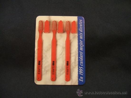 Coleccionismo calendarios: CALENDARIO DE BOLSILLO - CEPILLO DENTAL PHB - 1995  -