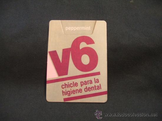Colecionismo Calend&aacute;rios: CALENDARIO DE BOLSILLO - PEPPERMINT V6 - CHICLE PARA LA HIGIENE DENTAL - 1993 -