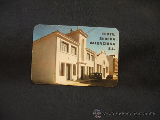 Collectables Calendars: CALENDARIO DE BOLSILLO - TEXTIL SEDERA VALENCIANA - 1968 -