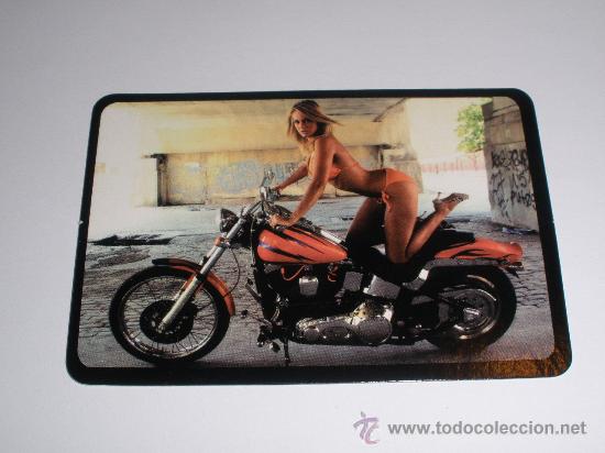 Coleccionismo calendarios: CALENDARIO 2012 - MOZA EN UNA MOTO