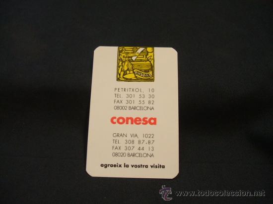 Coleccionismo calendarios: CALENDARIO DE BOLSILLO - CONESA - 1993 -