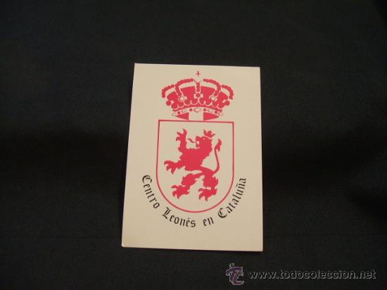 Collectables Calendars: CALENDARIO DE BOLSILLO - CENTRO LEON&Eacute;S EN CATALU&Ntilde;A - 1994 -