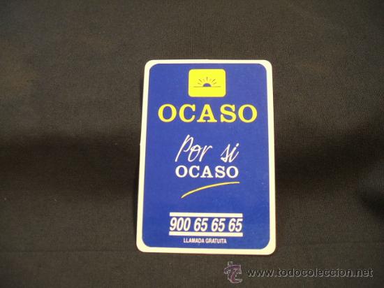 Collectables Calendars: CALENDARIO DE BOLSILLO - OCASO - POR SI OCASO - 1994 -