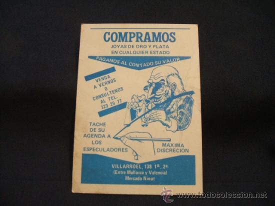 Collectables Calendars: CALENDARIO DE BOLSILLO - COMPRAMOS JOYAS DE ORO Y PLATA - 1984 -