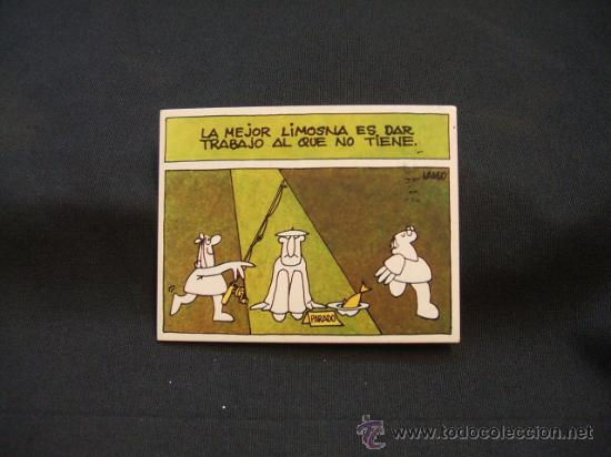 Collectables Calendars: CALENDARIO DE BOLSILLO - LA MEJOR LIMOSNA ES DAR TRABAJO AL QUE NO TIENE - 1983 -