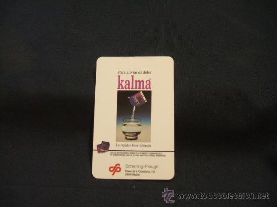 Collectables Calendars: CALENDARIO DE BOLSILLO - PARA ALIVIAR EL DOLOR - KALMA - 1996 -