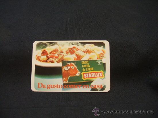 Coleccionismo calendarios: CALENDARIO DE BOLSILLO - DA GUSTO COMER EN CASA - STARLUX - 1983 -