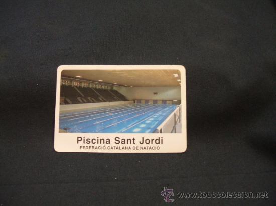 Collectables Calendars: CALENDARIO DE BOLSILLO - PISCINA SANT JORDI - FEDERACI&Oacute; CATALANA DE NATACI&Oacute; - 1996 -