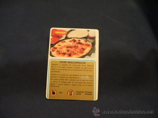 Coleccionismo calendarios: CALENDARIO DE BOLSILLO  - MAGGI - PURE MALLORQUIN - 1977 -