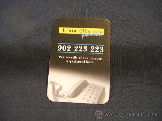 Collectables Calendars: CALENDARIO DE BOLSILLO - LINIA OBERTA - LA CAIXA - 1996 -