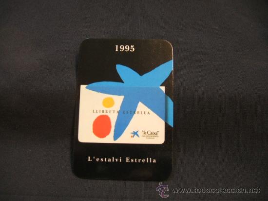Collectionnisme Calendriers: CALENDARIO DE BOLSILLO - L'ESTALVI ESTRELLA - LA CAIXA - 1995 -