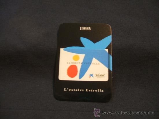 Colecionismo Calend&aacute;rios: CALENDARIO DE BOLSILLO - L'ESTALVI ESTRELLA - LA CAIXA - 1995 -