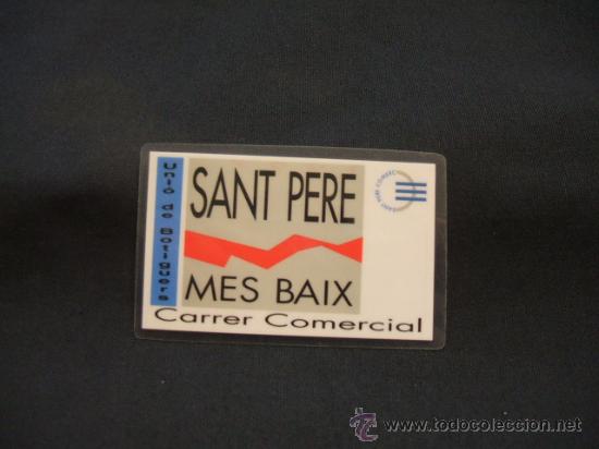 Collectionnisme Calendriers: CALENDARIO DE BOLSILLO PLASTIFICADO - UNIO DE BOTIGUERS - SANT PERE MES BAIX - 1997 -