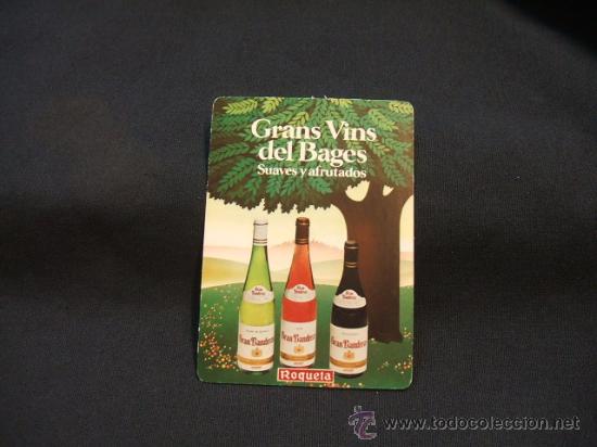 Collectables Calendars: CALENDARIO DE BOLSILLO - GRANS VINS DEL BAGES - ROQUETA - 1984 -