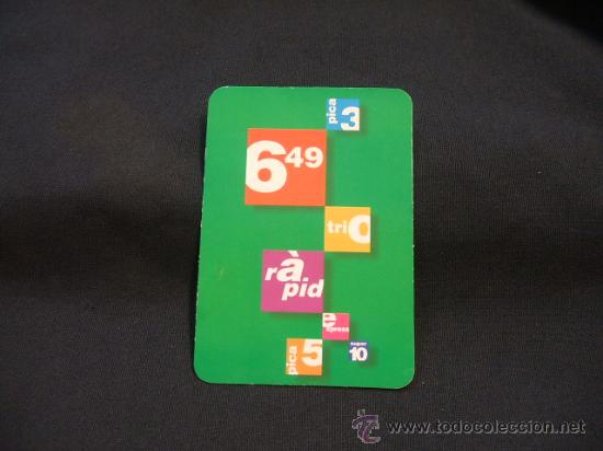 Collectionnisme Calendriers: CALENDARIO DE BOLSILLO - LOTO CATALUNYA -1999 -