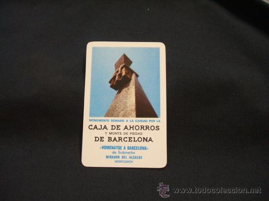 Coleccionismo Calendarios: CALENDARIO DE BOLSILLO - CAJA DE AHORROS Y MONTE DE PIEDAD DE BARCELONA - 1976 -