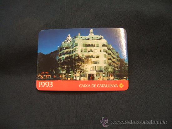 Coleccionismo Calendarios: CALENDARIO DE BOLSILLO - CAIXA DE CATALUNYA -  1993 -