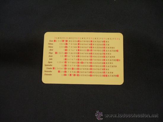 Coleccionismo calendarios: CALENDARIO DE BOLSILLO - TESORO....&iquest;DIGAME? - 1995 - - Foto 2
