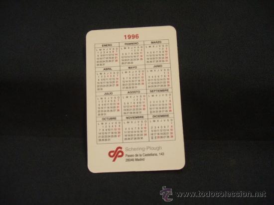 Coleccionismo calendarios: CALENDARIO DE BOLSILLO - KALMA - 1996 - - Foto 2