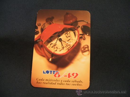 Collectables Calendars: CALENDARIO DE BOLSILLO - LOTO 6/49 - LOTO CATALUNYA - 1996 -