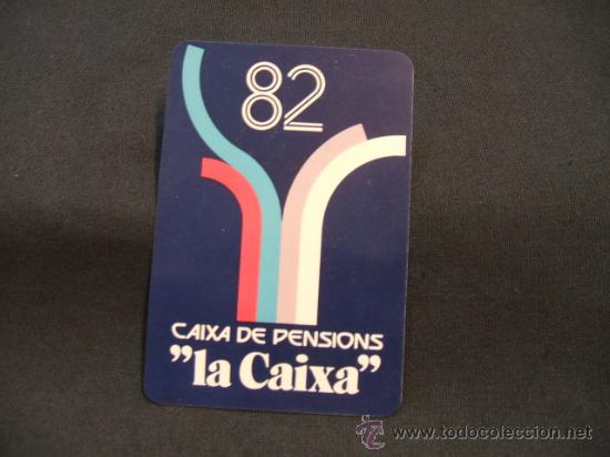 Coleccionismo calendarios: CALENDARIO DE BOLSILLO - CAIXA DE PENSIONS - LA CAIXA 1982 - - Foto 1