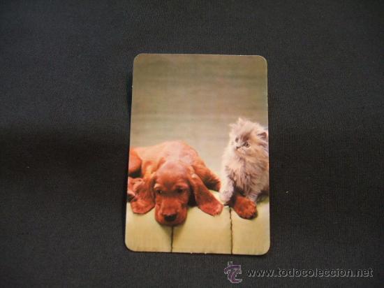 Collectables Calendars: CALENDARIO DE BOLSILLO - PERRO Y GATO - 1983  -