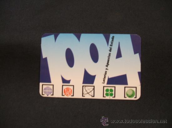 Collectables Calendars: CALENDARIO DE BOLSILLO - LOTERIAS Y APUESTAS DE ESTADO - 1994 -