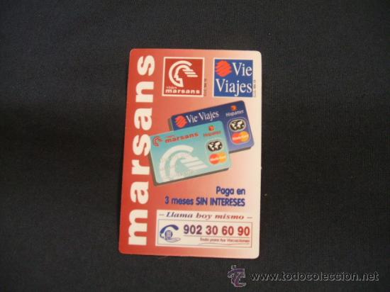 Collectables Calendars: CALENDARIO DE BOLSILLO - VIAJES MARSANS - 1997 -