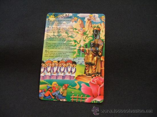 Collectables Calendars: CALENDARIO DE BOLSILLO - VIROLAI - CANT A LA MORENETA - 1992 -