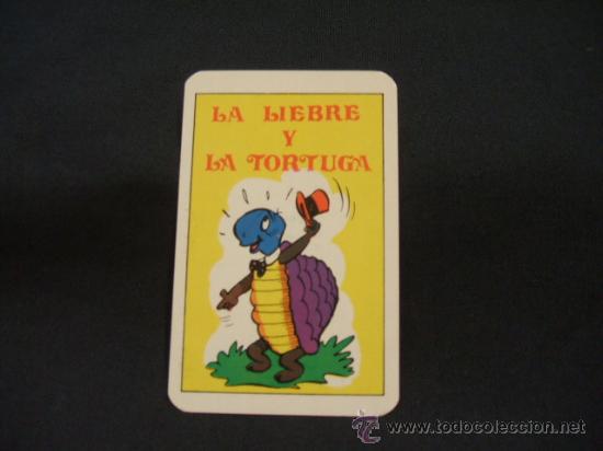 Collectables Calendars: CALENDARIO DE BOLSILLO - LA LIEBRE Y LA TORTUGA  -  1977 -