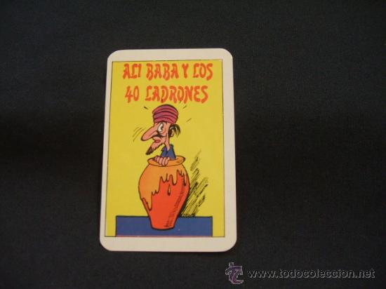 Coleccionismo calendarios: CALENDARIO DE BOLSILLO - ALI BABA Y LOS 40 LADRONES - 1977 -