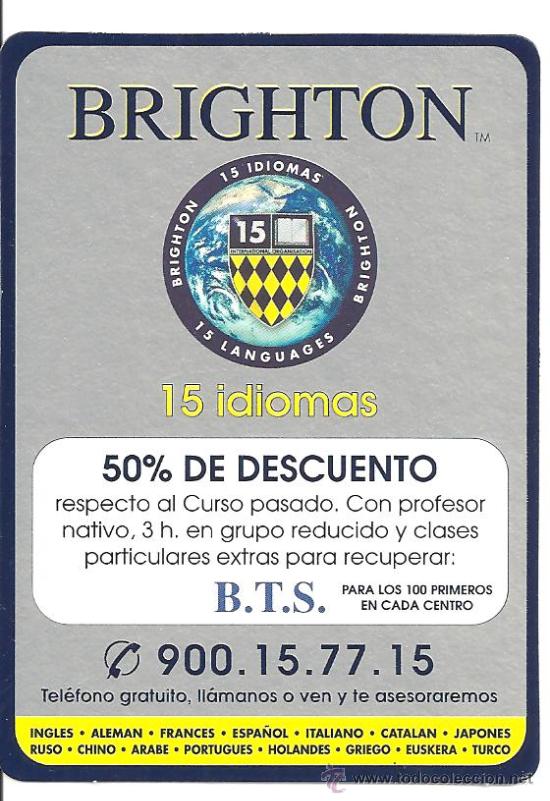 Collezionismo Calendari: Academia Brighton 2000-2001  50% descuento