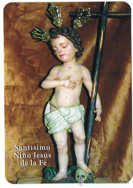 Coleccionismo calendarios: CA-408 CALENDARIO SANTISIMO NI&Ntilde;O JESUS DE LA FE A&Ntilde;O 2007