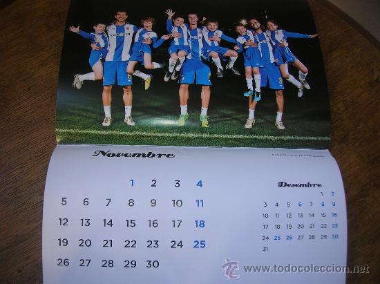 Coleccionismo calendarios: CALENDARIO  2012 del  FC  ESPA&Ntilde;OL - Foto 3
