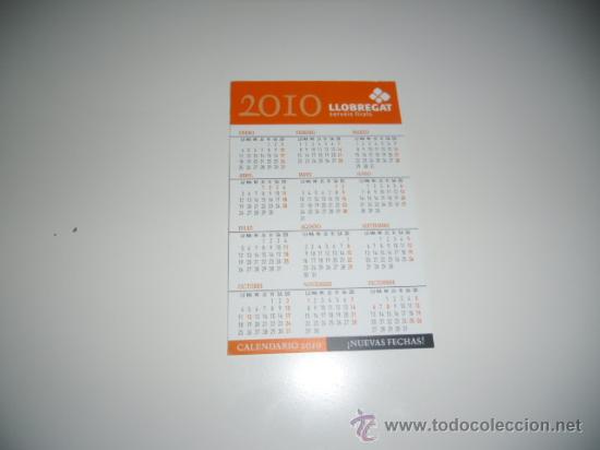 Coleccionismo calendarios: CALENDARIO 2010 LLOBREGAT - Foto 1