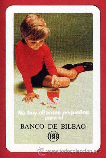 Collezionismo Calendari: CALENDARIO FOURNIER, PUBLICIDAD  BANCO BILBAO  , 1973  , ORIGINAL , CAL5280