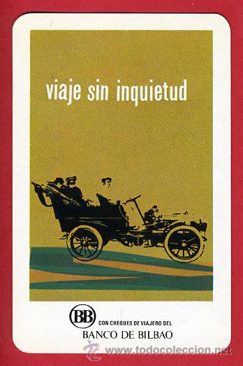 Collectables Calendars: CALENDARIO FOURNIER, PUBLICIDAD  BANCO BILBAO  , 1972   , ORIGINAL , CAL5289