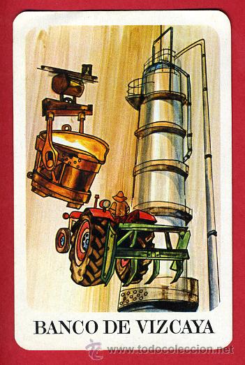 Collectables Calendars: CALENDARIO FOURNIER, PUBLICIDAD  BANCO VIZCAYA  , 1971   , ORIGINAL , CAL5295