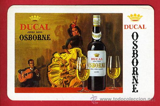 Collectables Calendars: CALENDARIO FOURNIER, PUBLICIDAD  DUCAL OSBORNE  , 1970   , ORIGINAL , CAL5303