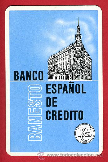 Collectables Calendars: CALENDARIO FOURNIER, PUBLICIDAD  BANCO BANESTO  , 1969 REVERSO HORIZONTAL , ORIGINAL , CAL5314
